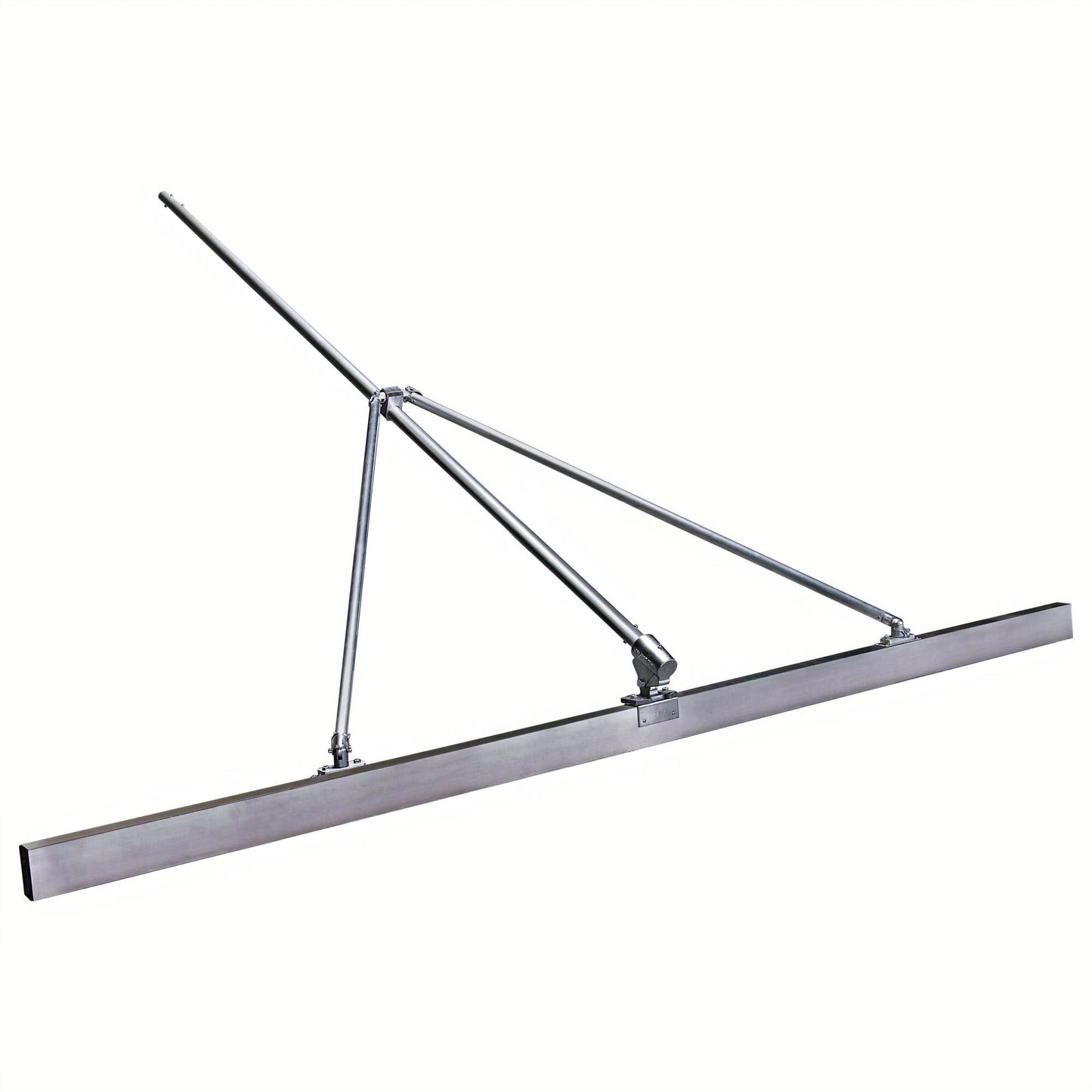 Kraft 2.44m (8ft) Super Flat Paver's Magnesium Straightedge with Bracket, Braces and Handle