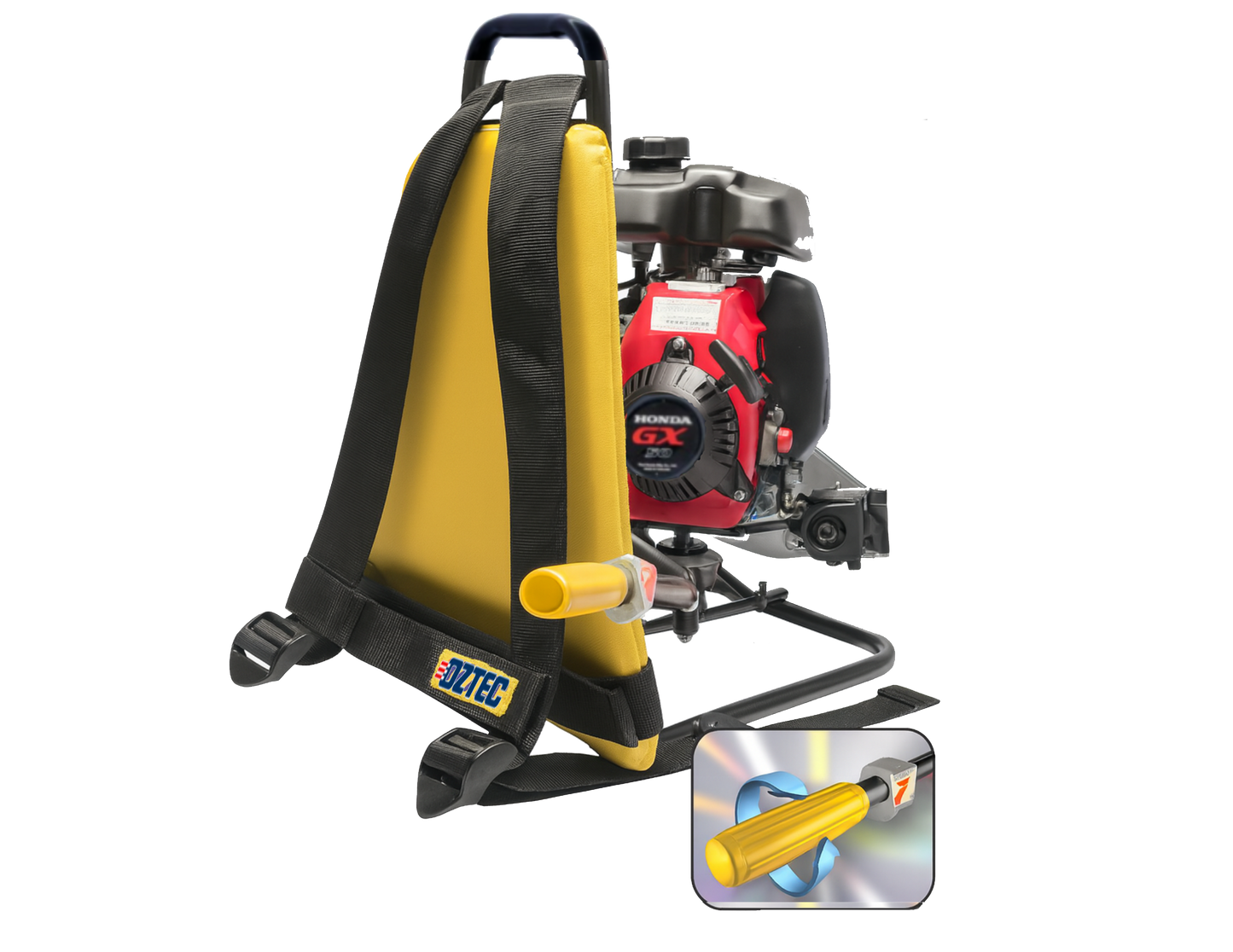 Oztec BP-50a Backpack Vibrator Drive Unit