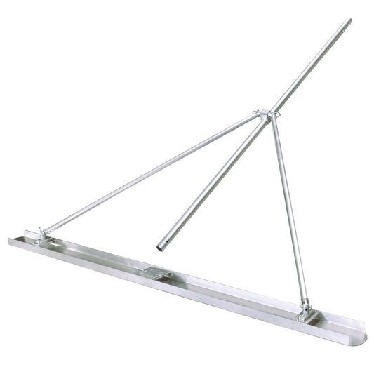 Kraft 2.44m (8ft) Dual Edge Channel Float with Handle & Braces (Bracket NOT INCLUDED)