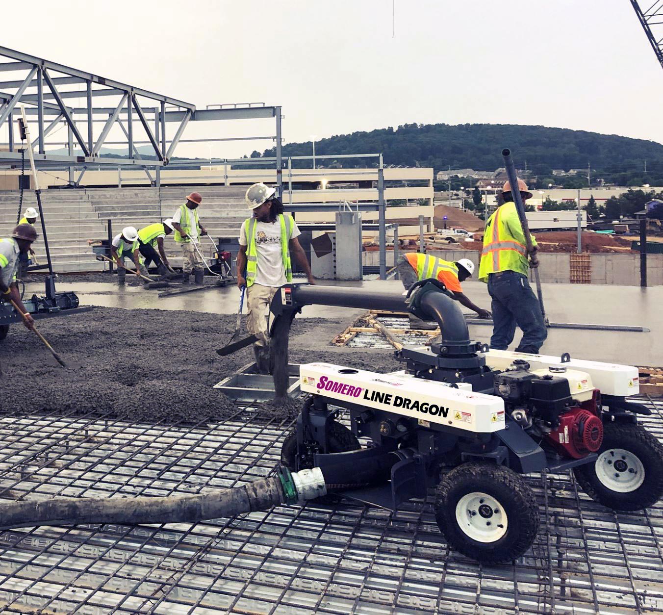 Somero Line Dragon Puller and Placer