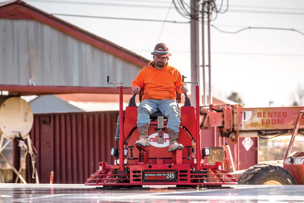 Allen MP245 Ride-on Trowel Machine