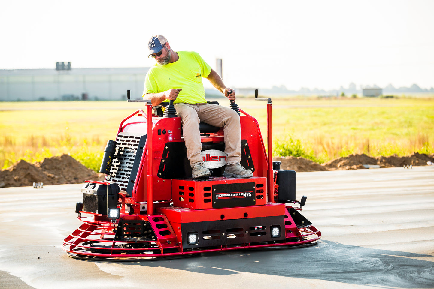 Allen MSP475 Ride-on Trowel Machine