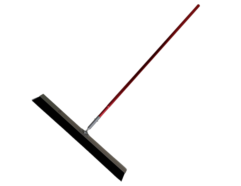 PCE Aluminium Backed Concrete Broom (with 2 Handles)