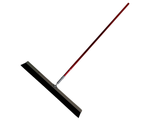 PCE Aluminium Backed Concrete Broom (with 2 Handles)