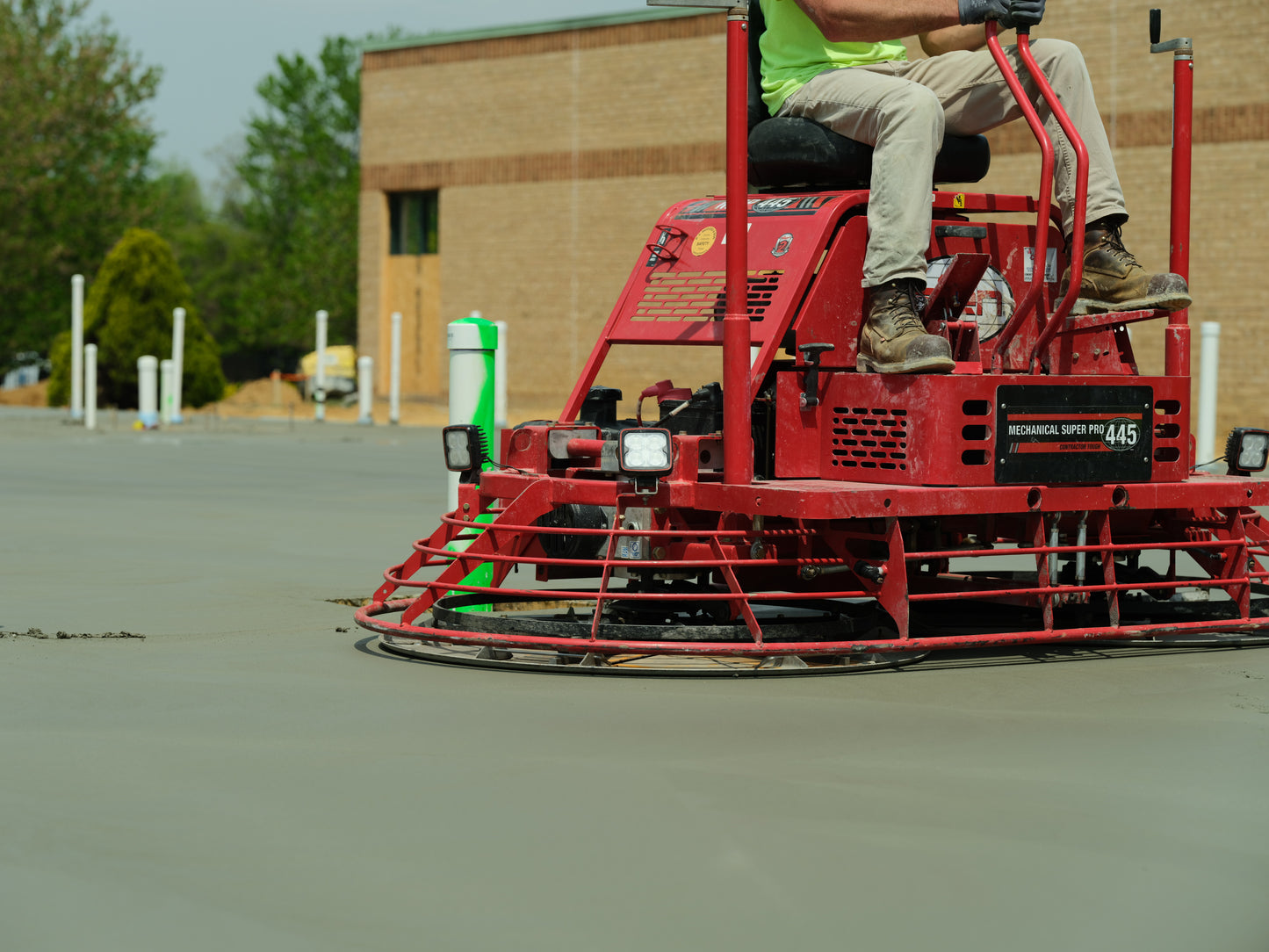 Allen MSP445 Ride-on Trowel Machine